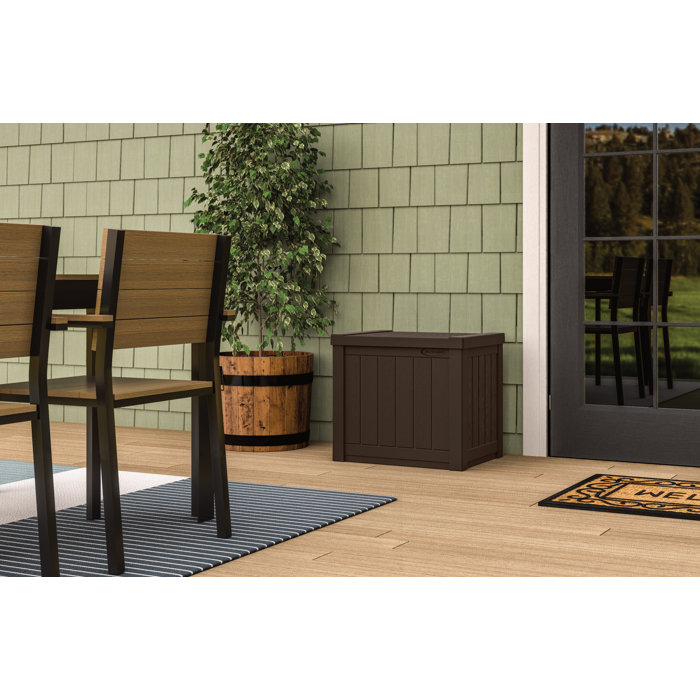 Suncast 22 Gallons Gallon Water Resistant Deck Box & Reviews Wayfair